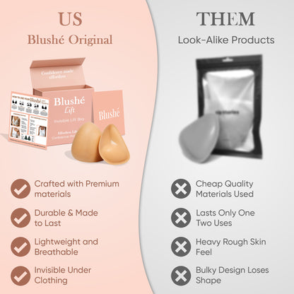 Blushé Sticky Lift Inserts Strapless Bra